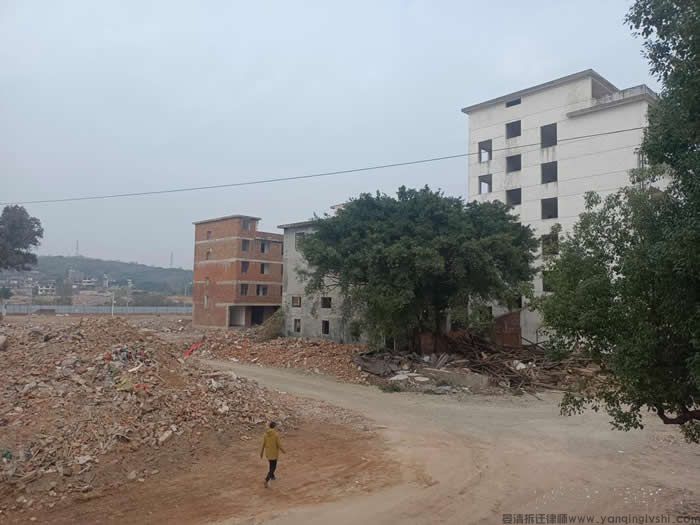 赣州市水西镇老街的拆迁改造.jpg