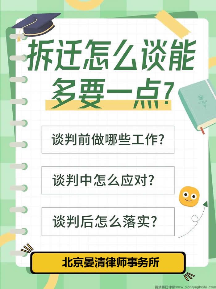 拆迁补偿,怎么才能多要一些?在房屋拆迁过程中,谈判是关键